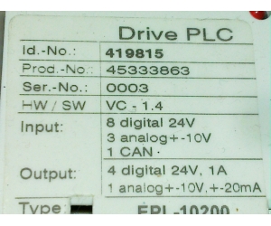 Lenze Drive PLC